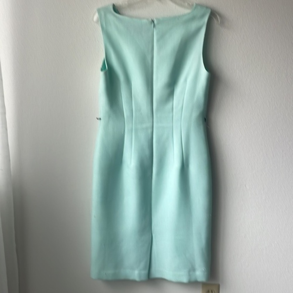 Evan Picone dress size 8 aqua gorgeous - Picture 7 of 12